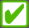 Big green tick