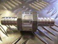 'INLINE' 1 WAY VALVE (OR CHECK VALVE)