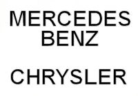 Mercedes Benz / Chrysler Logo